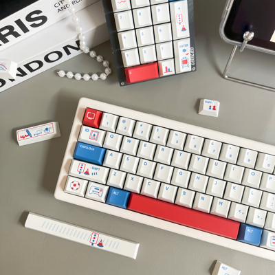 FKKeys人生选择键帽简约键帽