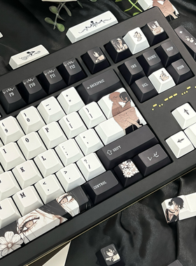 FKKeys蕾塞原创正版键帽原厂五面热升华电锯人迈从ACE60 wooting