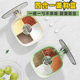 调料盒四格一体翻盖家用佐料香料盐罐厨房调味盒密封收纳调味盒
