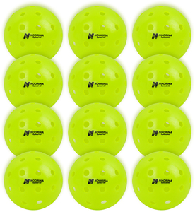 极力美NOORINA匹克球40孔原装精品无缝滚塑工艺Pickleball 12个装