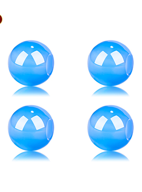 大孔径】天然7A级蓝玛瑙散珠配饰DIY手工编手链尾珠转运珠手串