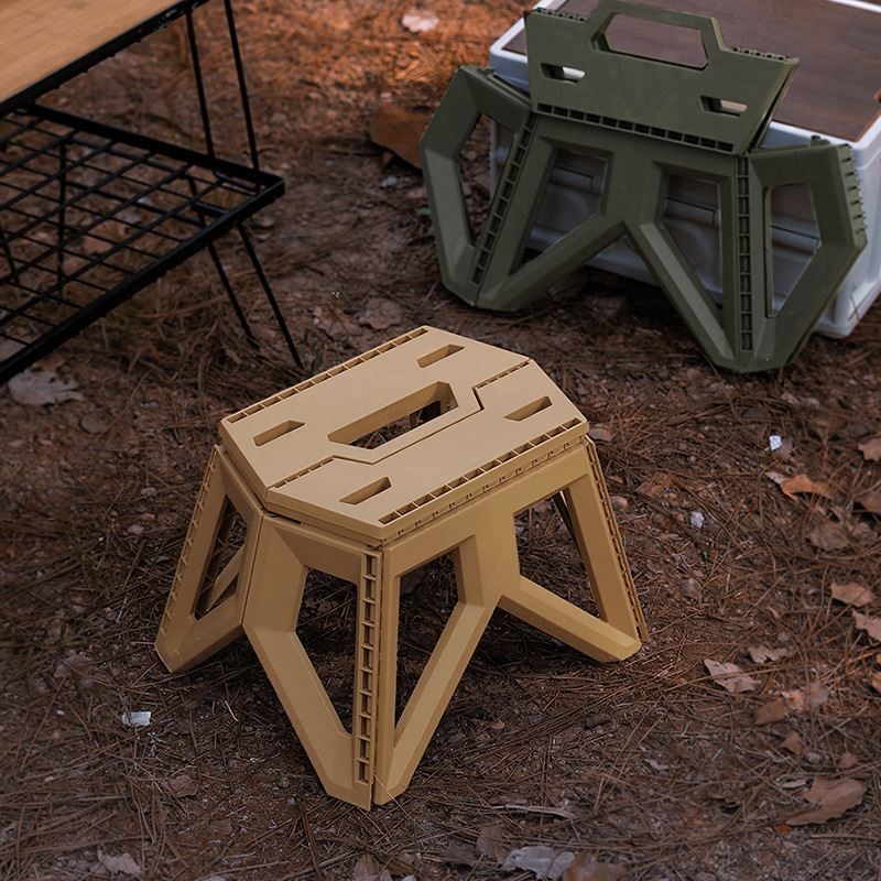 户外折叠椅子小马扎野营露营钓鱼板凳子水桶架出门方便携带的排队-封面