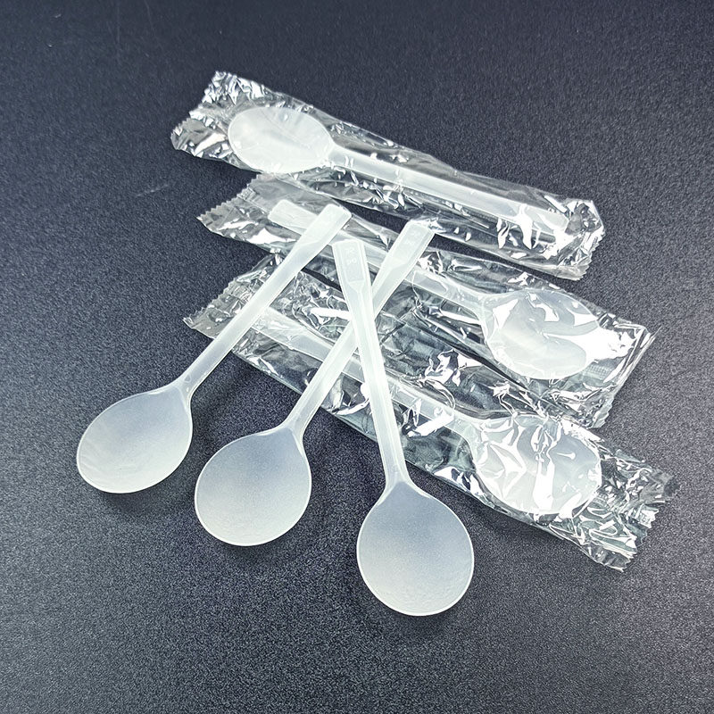 环东一次性勺子食品级PP独立包装图片
