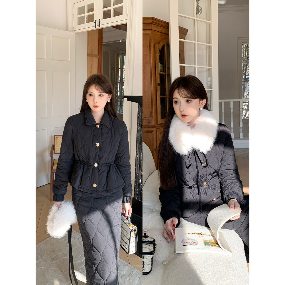 SHAOER【香颂巴黎】秋冬高级感小香风减龄外套半裙女S725A20569,女装/女士精品,时尚套装,淘宝优惠券,粉丝福利购,淘宝优惠卷