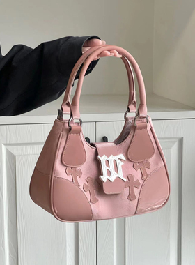 礼美laymay包包女2025春新款潮甜酷通勤大容量腋下包单肩斜挎包