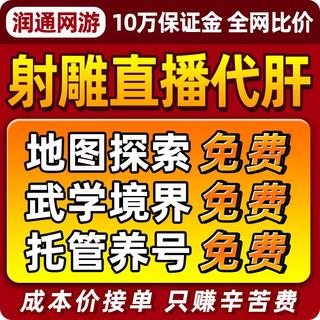 射雕手游代练代肝主线探索地图百炼副本托管境界提升调号活动装备