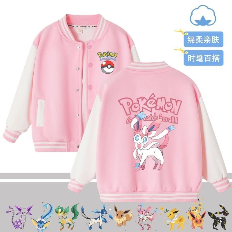 跨境卡通印花儿童棒球服外套秋装