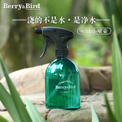 Berry&Bird喷壶消毒专用喷水壶浇水浇花家用小喷壶小号多肉浇水壶