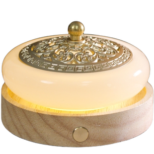 琉璃玉石香炉家用室内沉香檀香熏香炉盘香炉香薰炉香篆炉香道套装