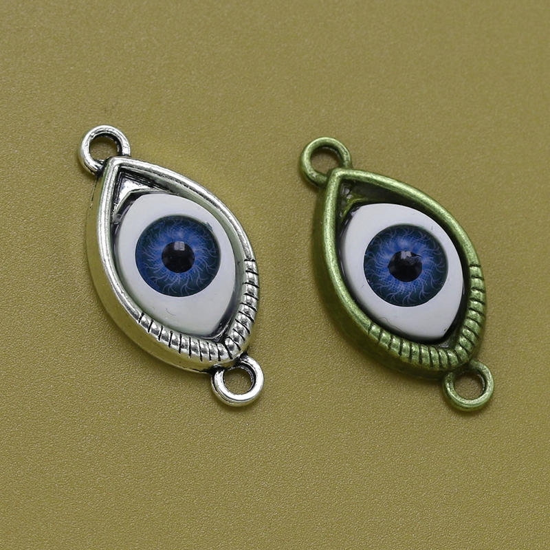DIY饰品配件材料 复古紫眼睛合金连接件 手链项链手工材料,珠宝/钻石/翡翠,DIY配件,淘宝优惠券,粉丝福利购,淘宝优惠卷