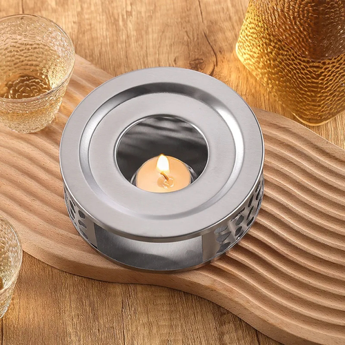 不锈钢温茶器家用户外加热底座暖茶炉煮茶温咖啡蜡烛加热器煮茶炉