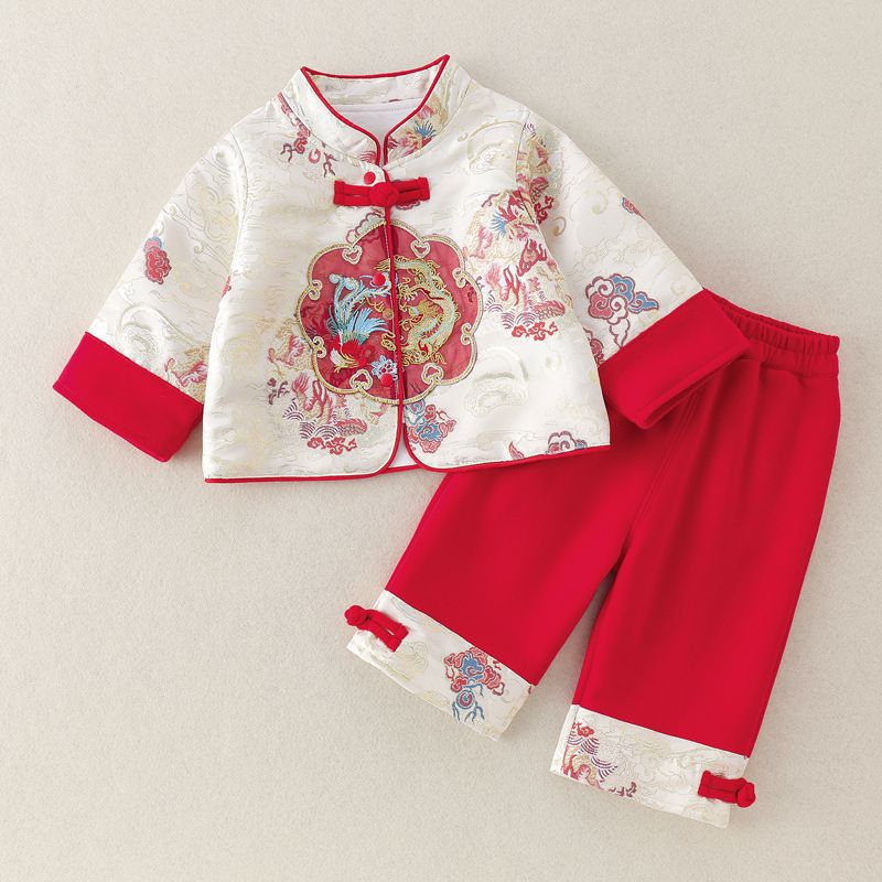 A156【女童满月汉服秋装
