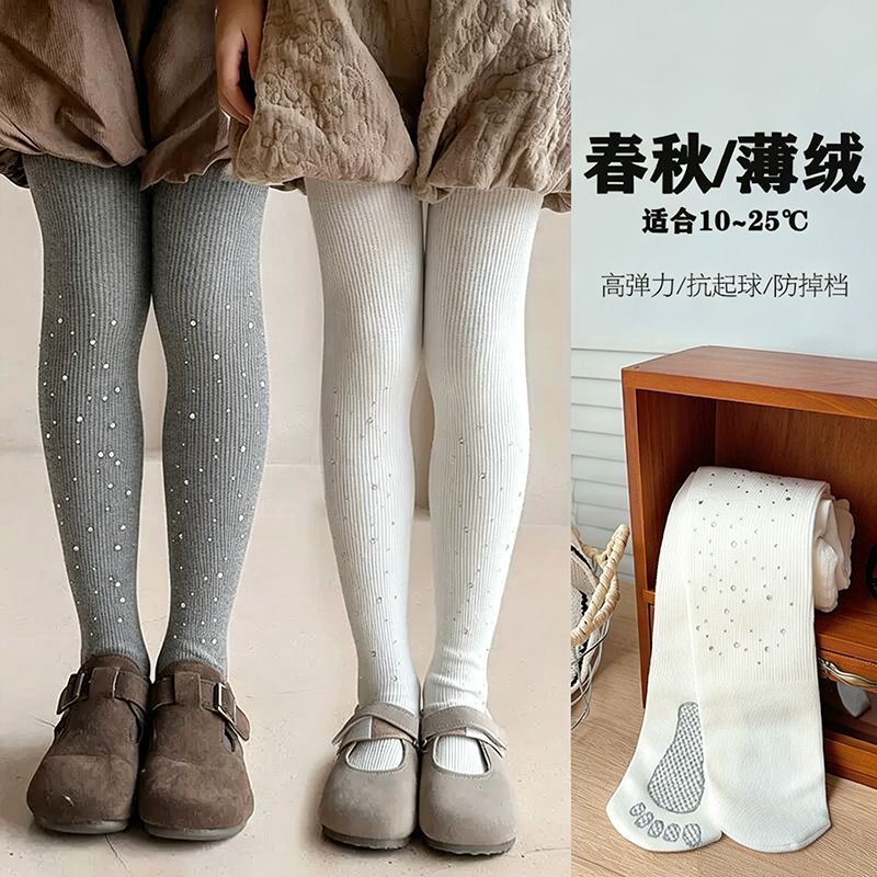 女童打底裤秋冬季春秋款