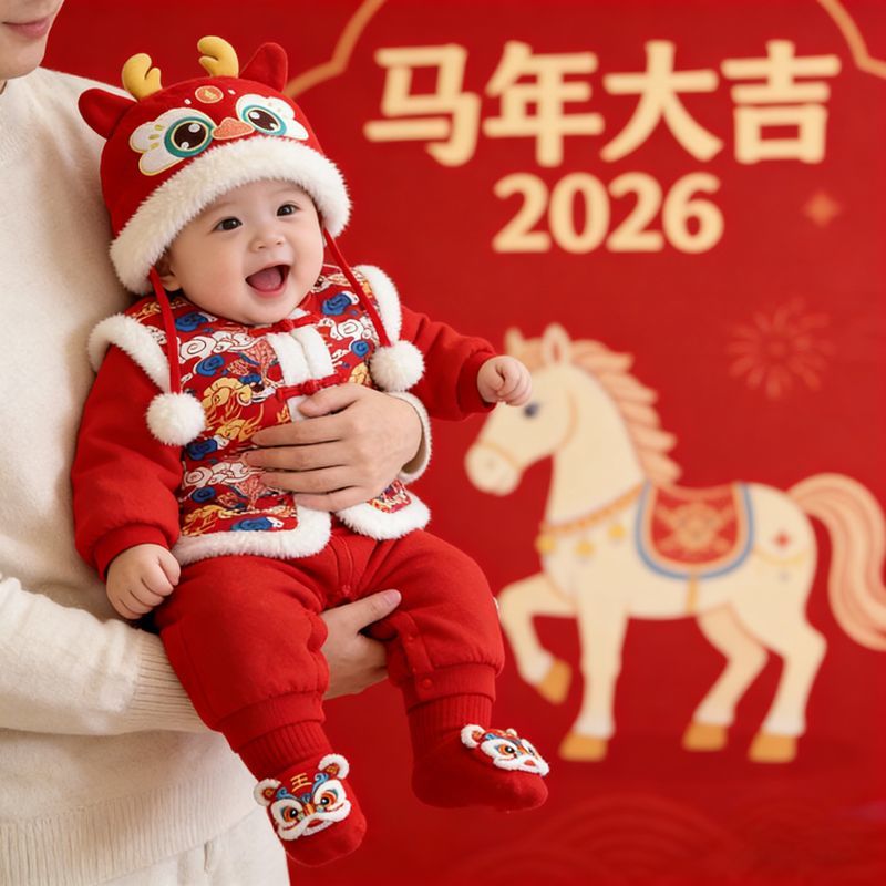 宝宝衣服秋冬套装婴儿过