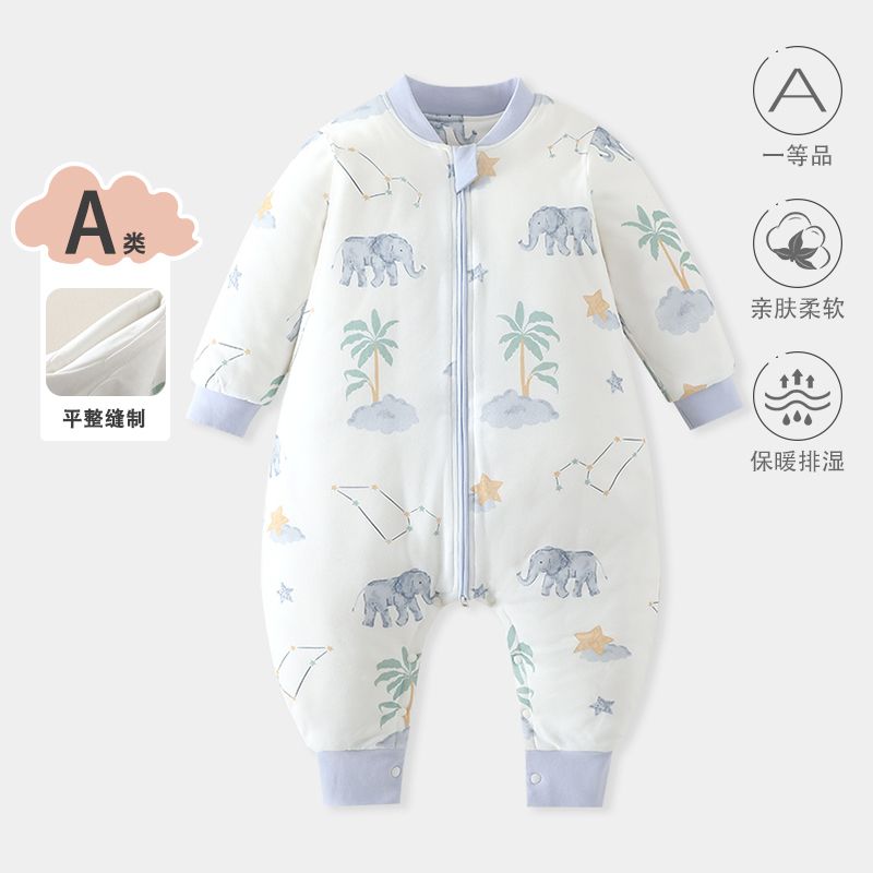 婴儿睡袋宝宝秋冬款恒温