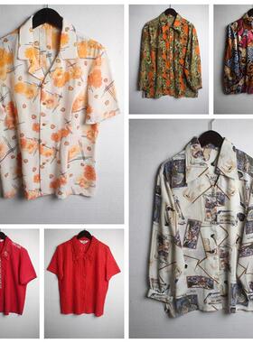 vintage日系古着中古古孤品森系百搭宫廷风巴洛克女衬衫25633b6