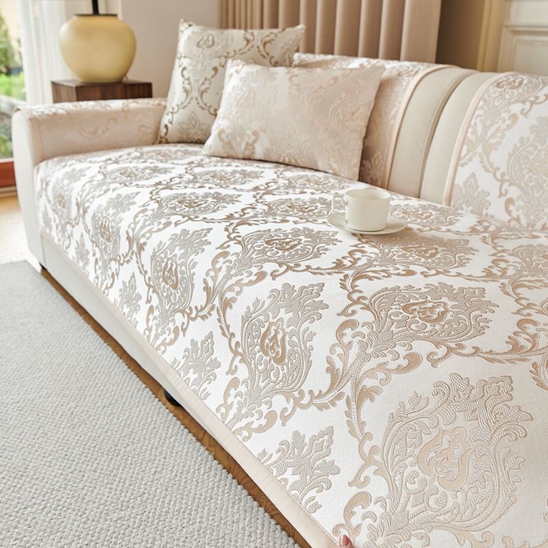 2025新款高级感雪尼尔提花沙发垫