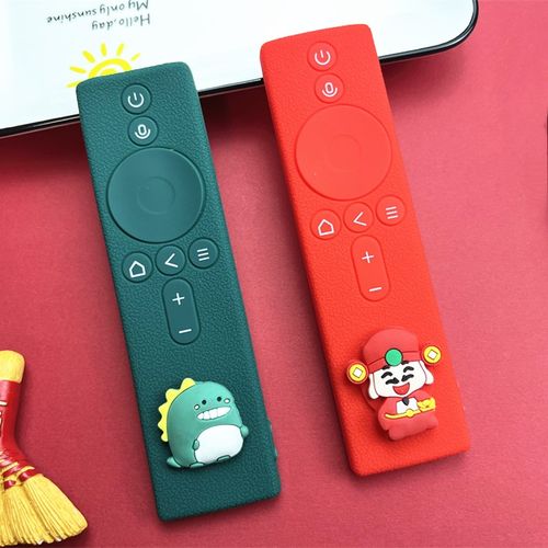 适用小米电视遥控器保护套语音全包硅胶加厚卡通可爱清晰遥控器套