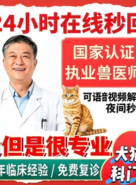 宠物医生问诊24小时线上宠物问诊