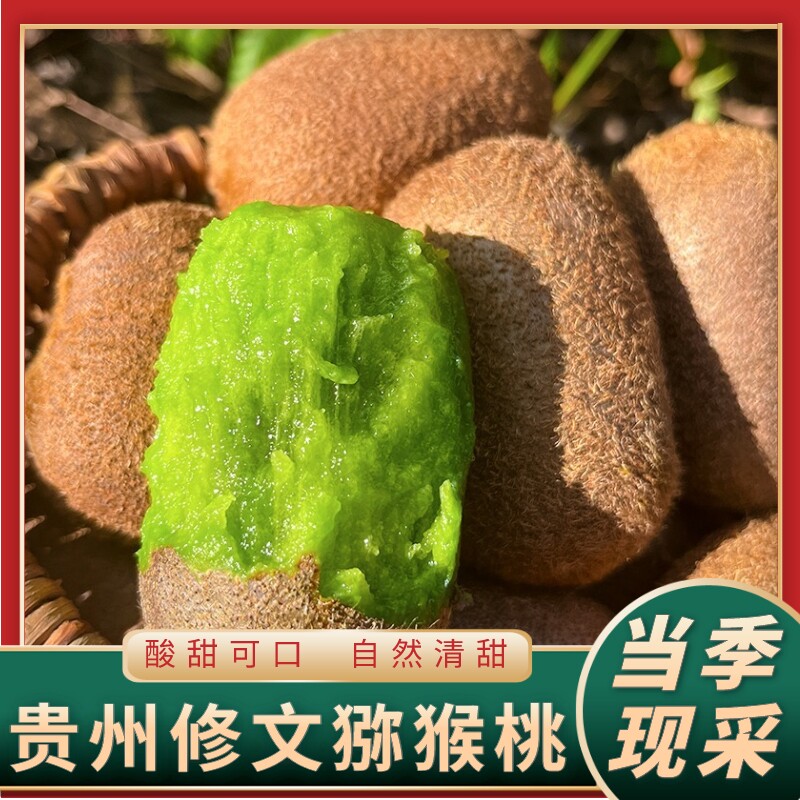 贵长猕猴桃贵州修文绿心奇异果