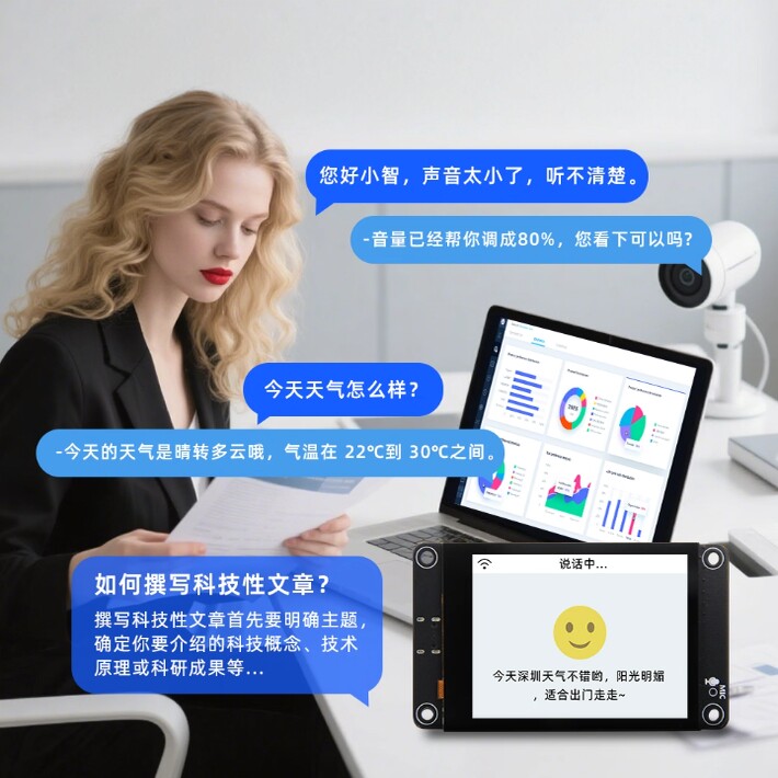 2.8寸ESP32S3开发板智能显示屏图片