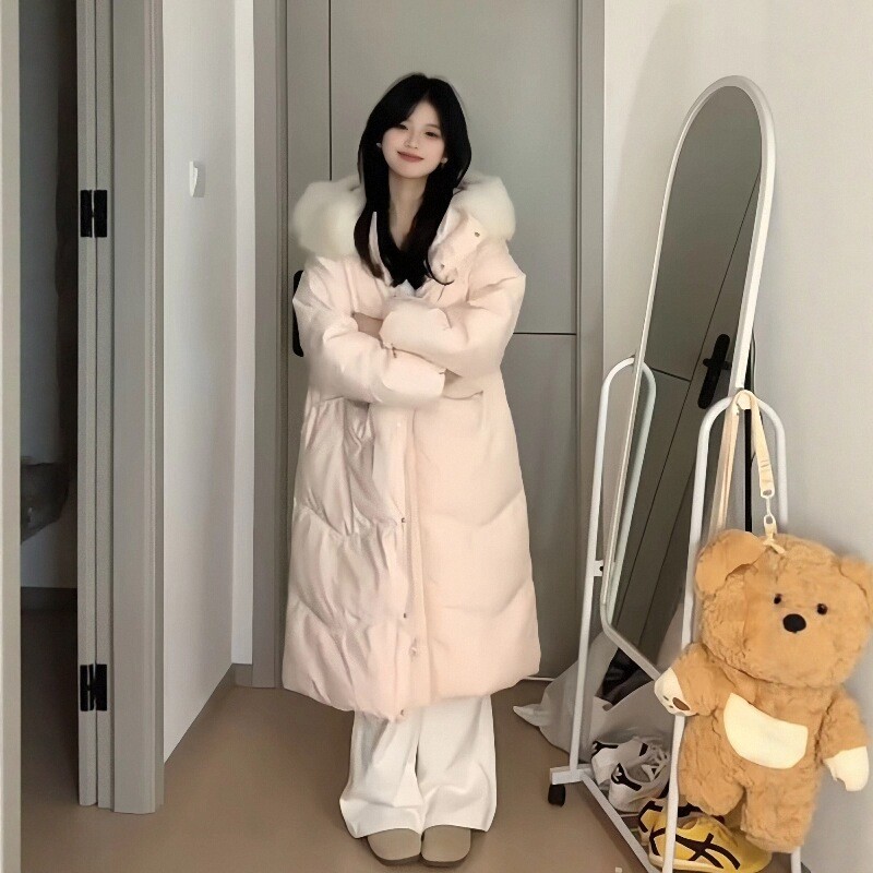 冬季小个子韩系学生甜美棉服