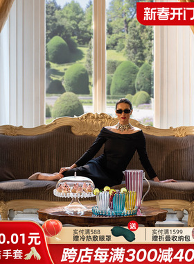 利快凉水壶凉水杯四件套意大利进口Guzzini轻奢树脂冷水壶家用