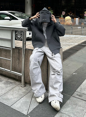 RELABEL 蛹· 第十缪斯 三色环状刀口工装炮弹裤