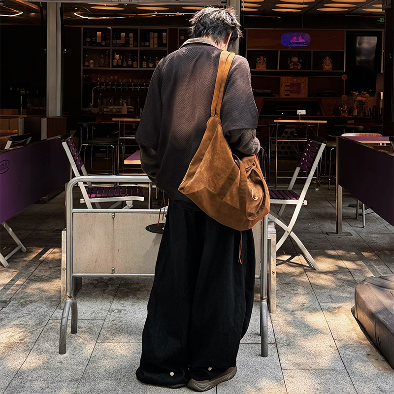 肌理针织绳结假两件毛衣POLO