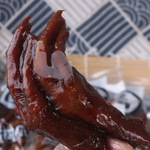 钱家香双凤爪卤味鸡掌鸡爪子即食独立小包装办公室休闲零食下酒菜