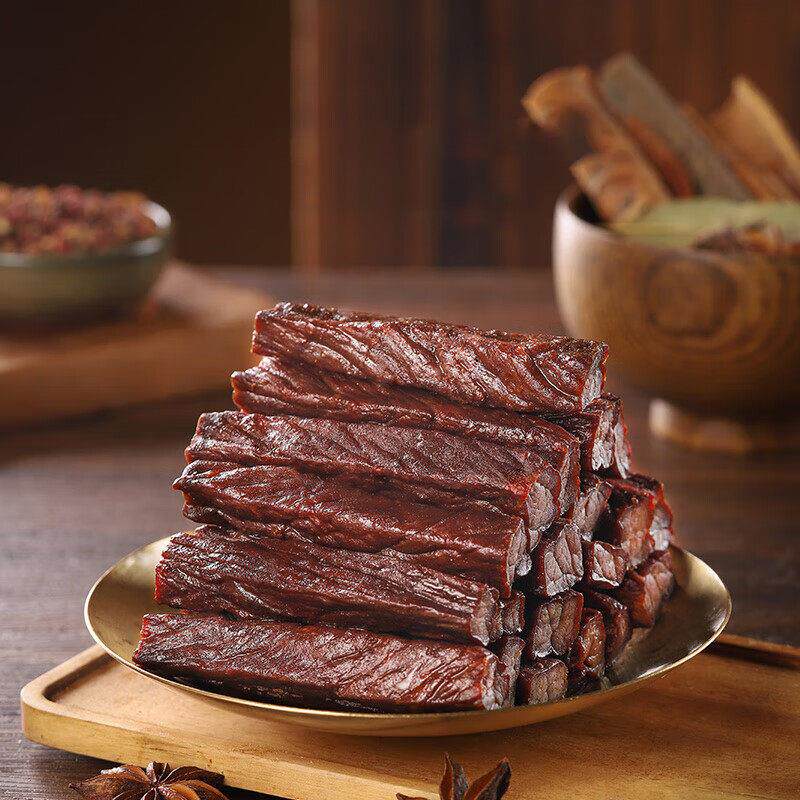 棒棒娃高原亚可风干手撕牛肉86g四川特产手撕牛肉干五香麻辣零食