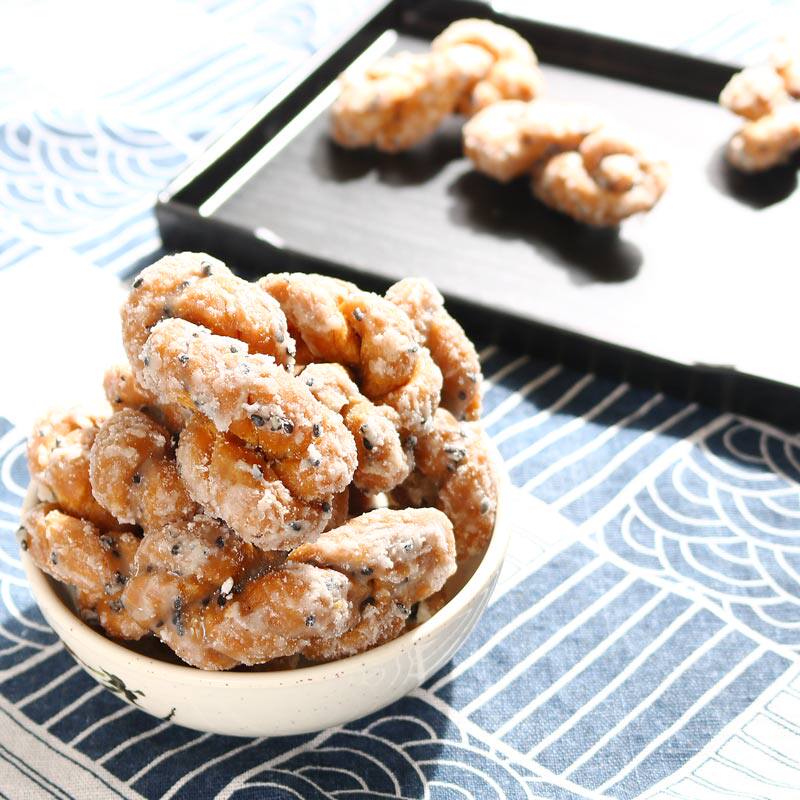 浙江台州甜麻花温岭岙环油爽油桑手工特产小吃休闲糕点零食1000g