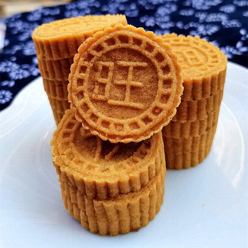 包邮广西玉林特产容县糯米饼 手工红糖白糖饼无夹心 传统糕点年货