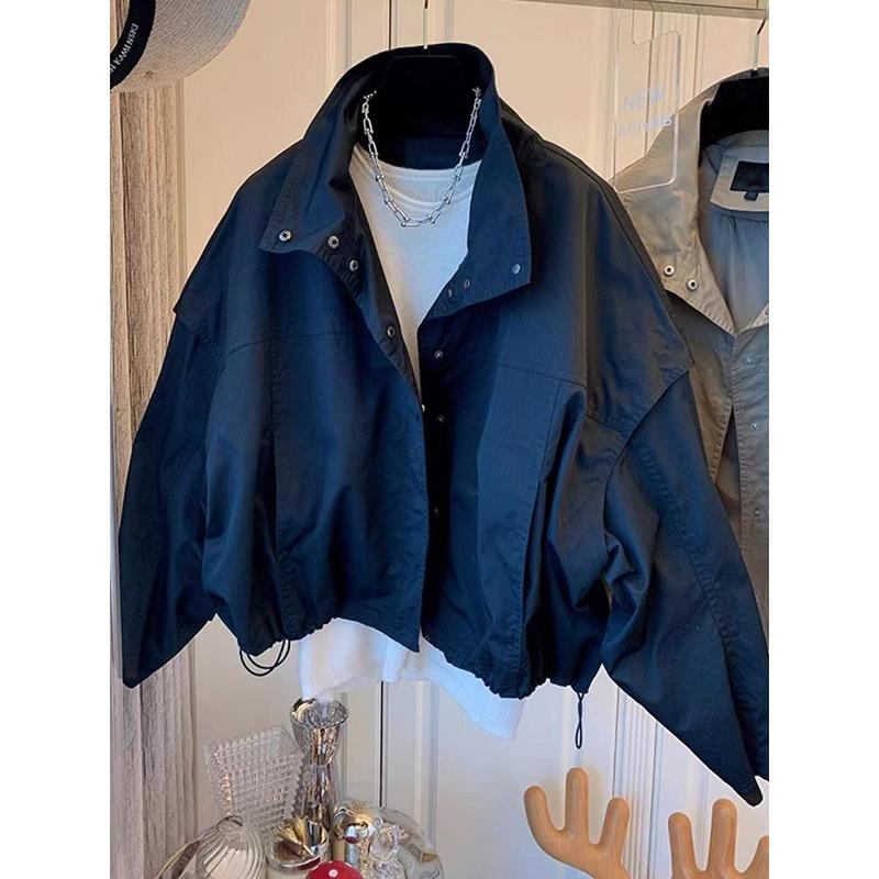 ROUMIKL品牌高端女装2025年新款秋季时尚气质小众夹克冲锋衣风衣