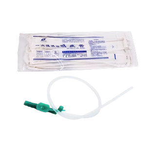 医用一次性使用吸痰管软硅胶儿童婴儿老人家用密闭式吸痰器连接管