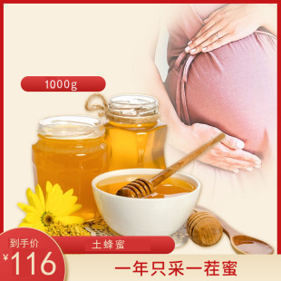 农家土蜂蜜1000g/（电网帮扶产品）
