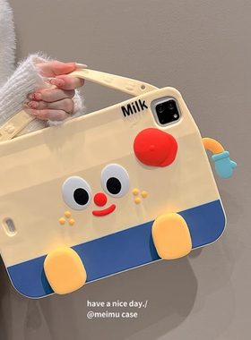 适用卡通360旋转ipadair3保护套