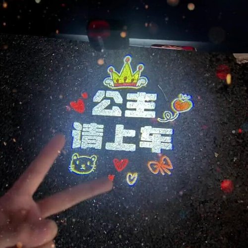 公主当然要有自己的上车仪式感