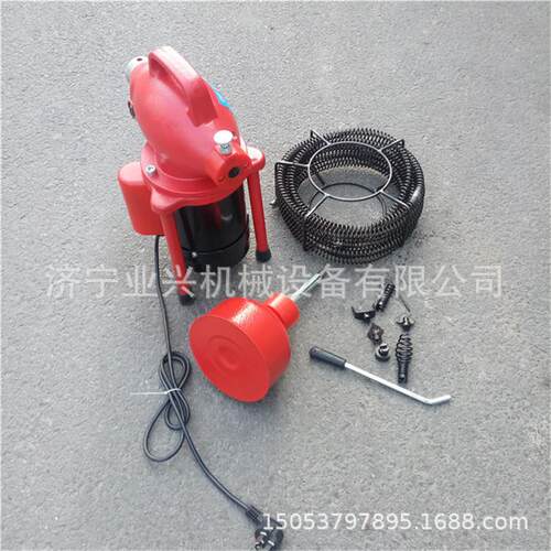 G801407Q弹簧式管道疏通机 下现水道污物清理道机 管清理机货