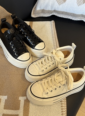 2025早秋新款厚底休闲百搭板鞋#25294