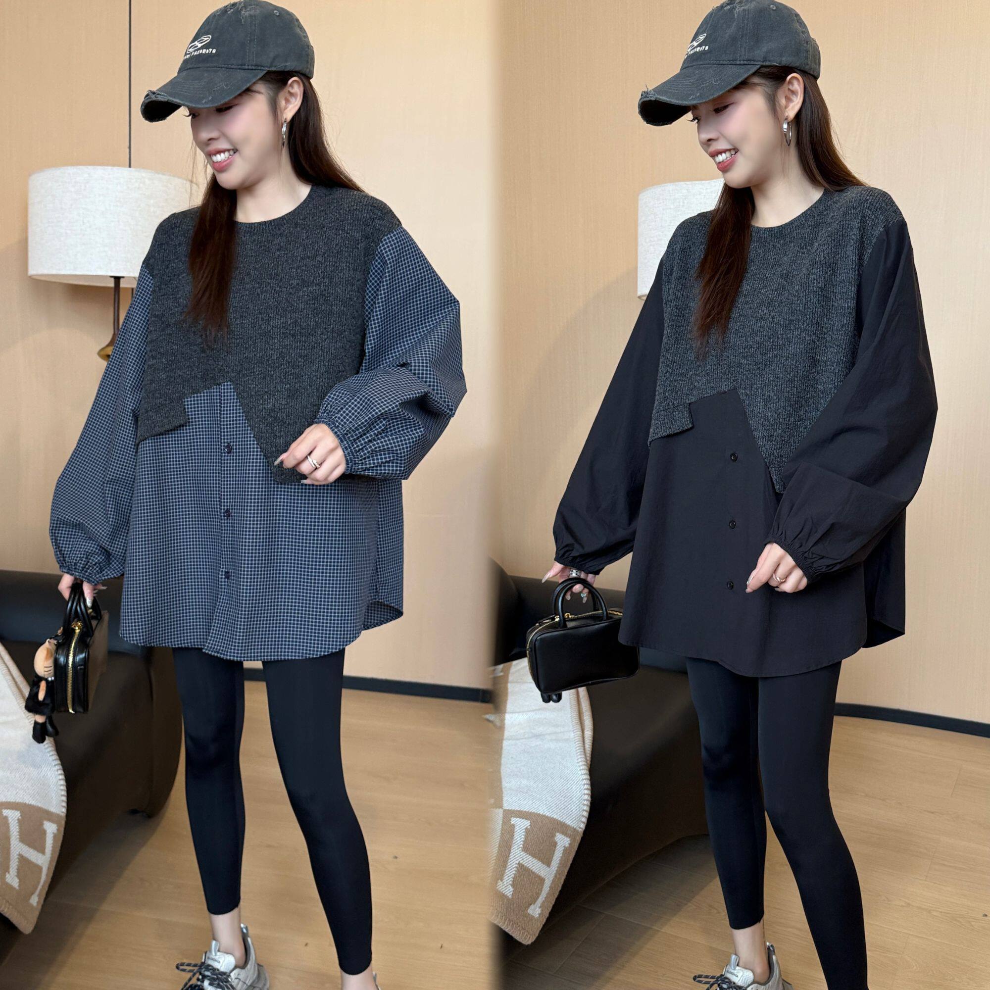 新款长袖衬衫秋季潮流