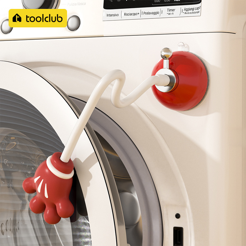 吸盘洗衣机门固定器支架通风卡扣