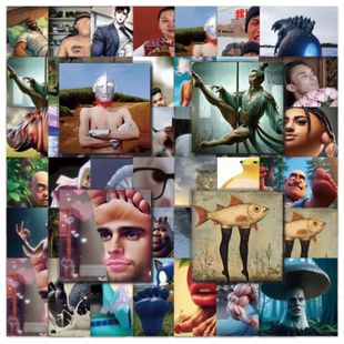 140枚意义不明的照片贴纸搞笑抽象表情包网络热梗创意装饰贴纸