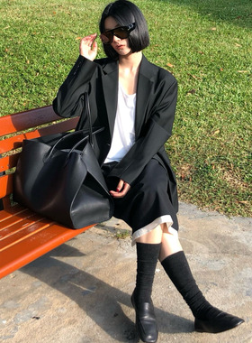 巧珀思｜22117一袋1双装真空包装针织柔软保暖羊毛锦纶混纺长筒袜