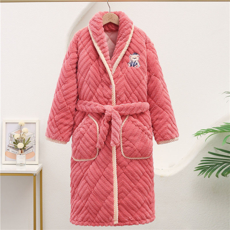睡袍大码加厚新款外穿夹棉浴袍加厚加绒男童女童大宝宝睡衣家居袍,童装/婴儿装/亲子装,家居袍/睡袍,淘宝优惠券,粉丝福利购,淘宝优惠卷