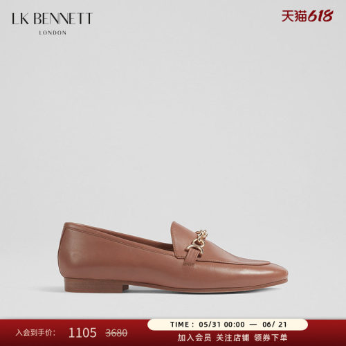 lkbennett真皮平底单鞋