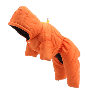 柴犬狗衣服秋冬装冬季保暖四脚衣中型小型犬泰迪比熊加厚棉衣保暖