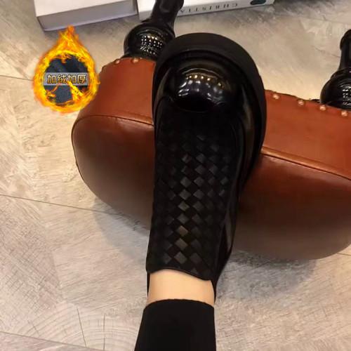 88612-55新品男士纯皮编织休闲舒适男鞋百搭高品质潮时尚轻奢个性