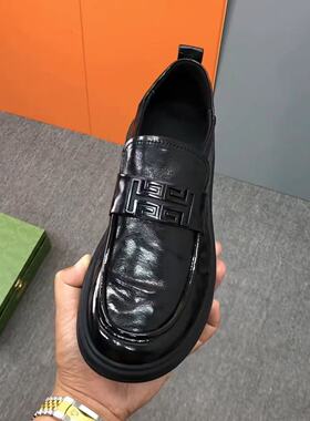 欧洲站新款商务休闲新款低帮芒果水牛皮透气韩版休闲男鞋N192-S05