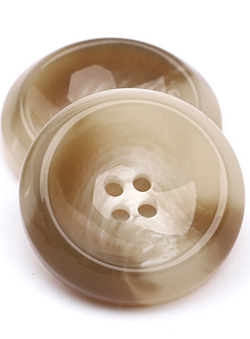 树脂纽扣高档羊绒毛衣睡衣装饰扣黑色大衣女扣西装毛呢风衣男扣子